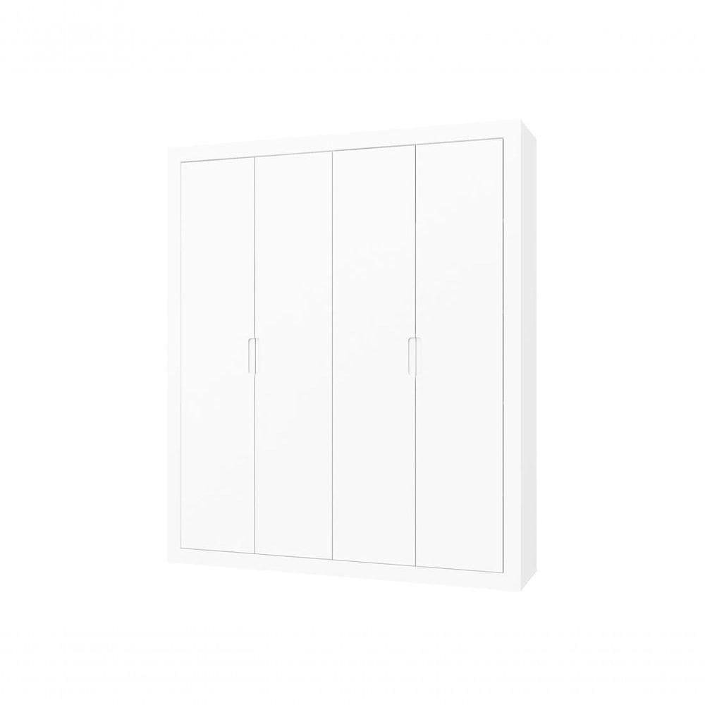 Guarda Roupa Infantil Tutto New 4 Portas Branco Acetinado - Matic