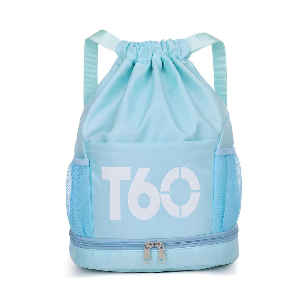 Bolsa Passeio Academia Nylon Saco Lukas F516 - Azul Claro
