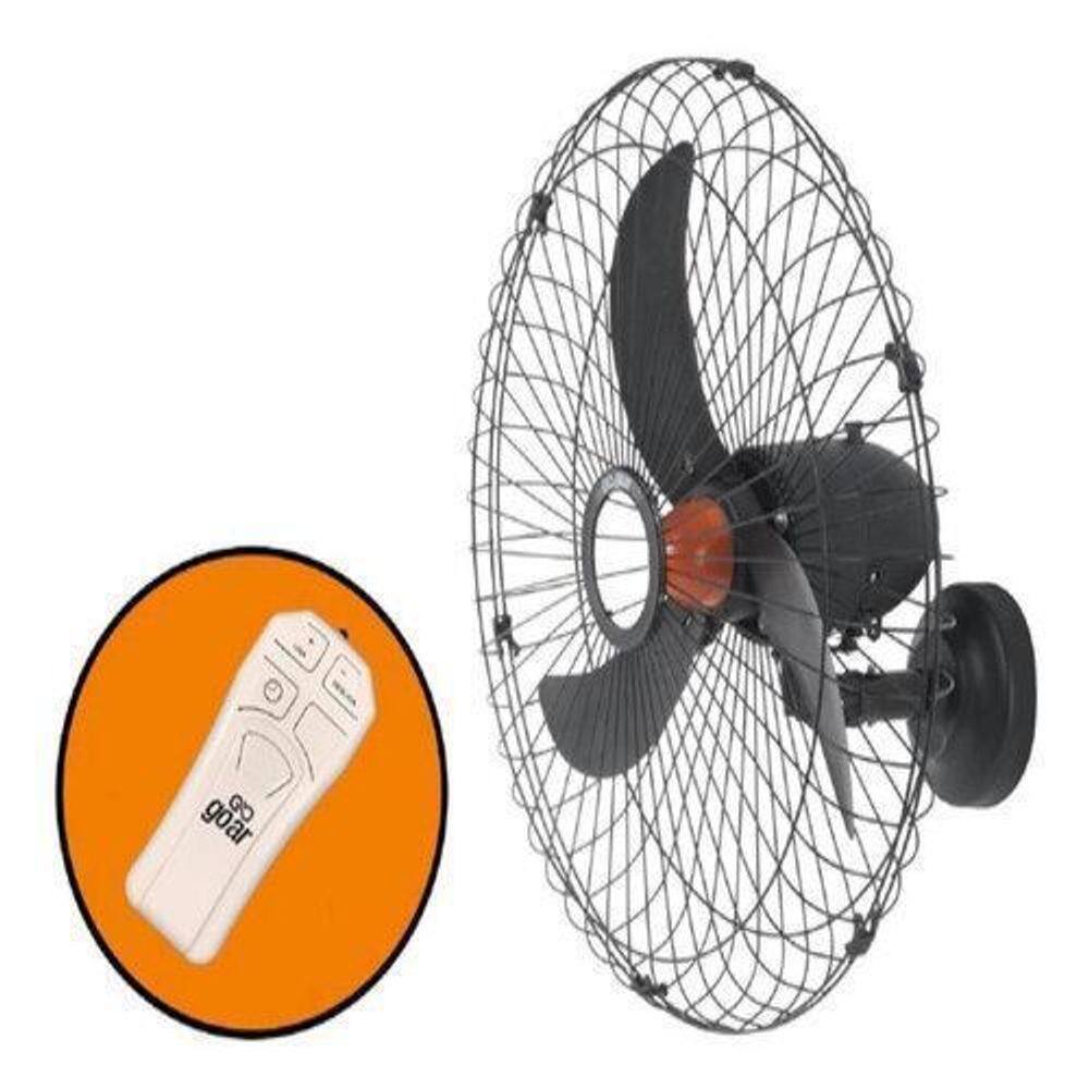 Ventilador De Parede 70Cm Bivolt Com Controle Remoto 270 W