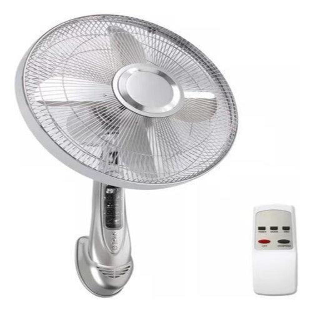 Ventilador De Parede Digital Com Controle Remoto 40Cm 127V