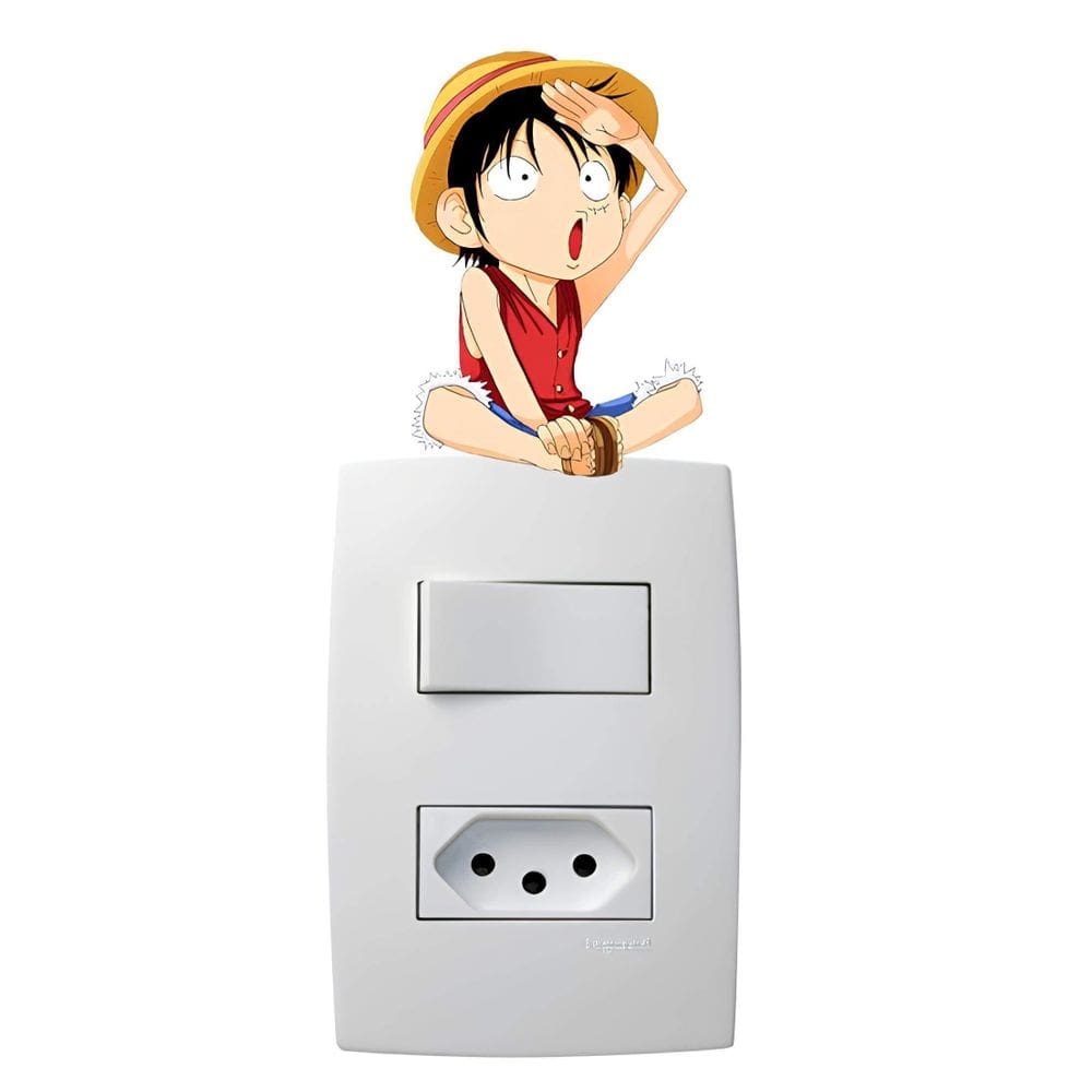 Adesivo De Interruptor One Piece Mod01