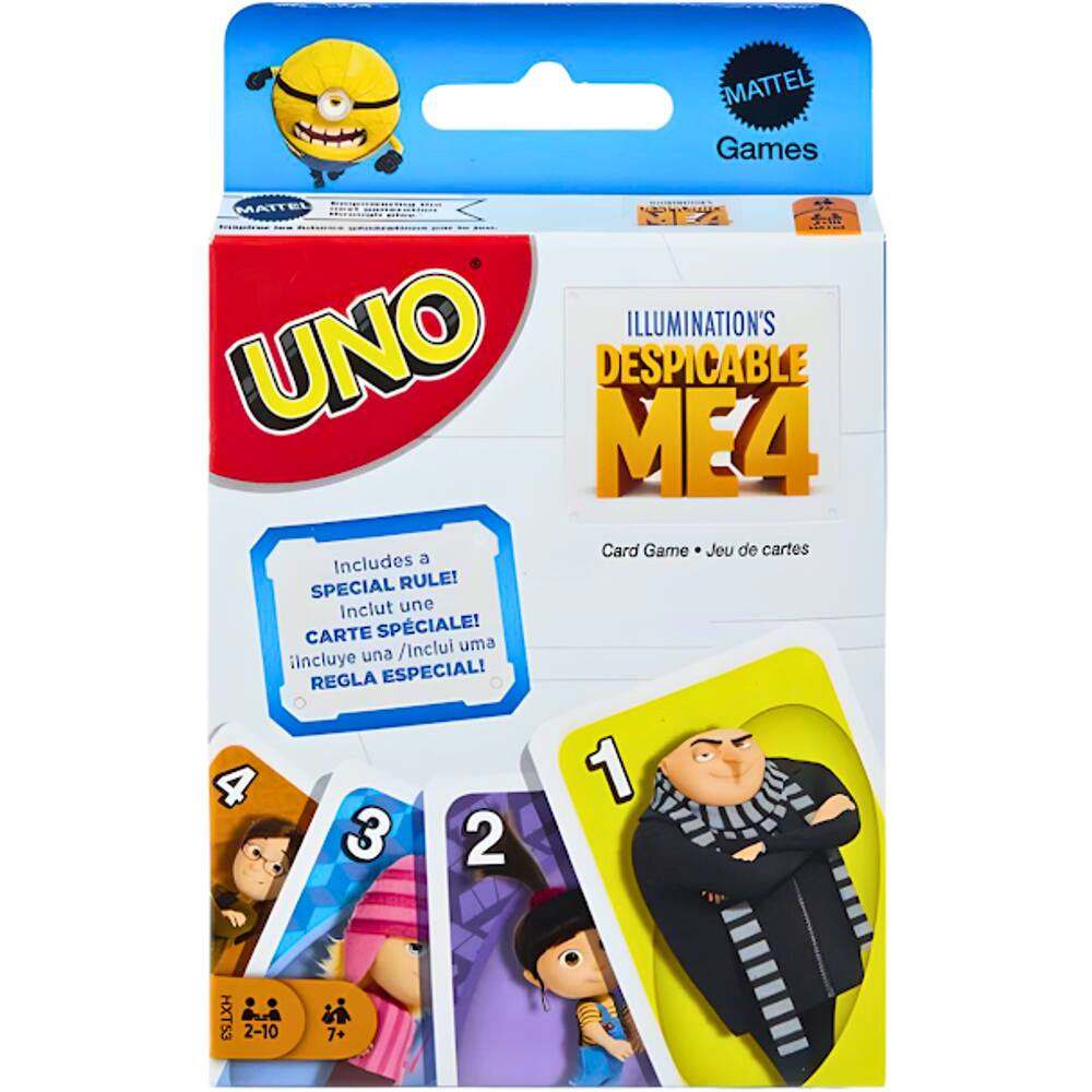 Jogo De Cartas Uno Meu Malvado Favorito 4 HXT53 Mattel