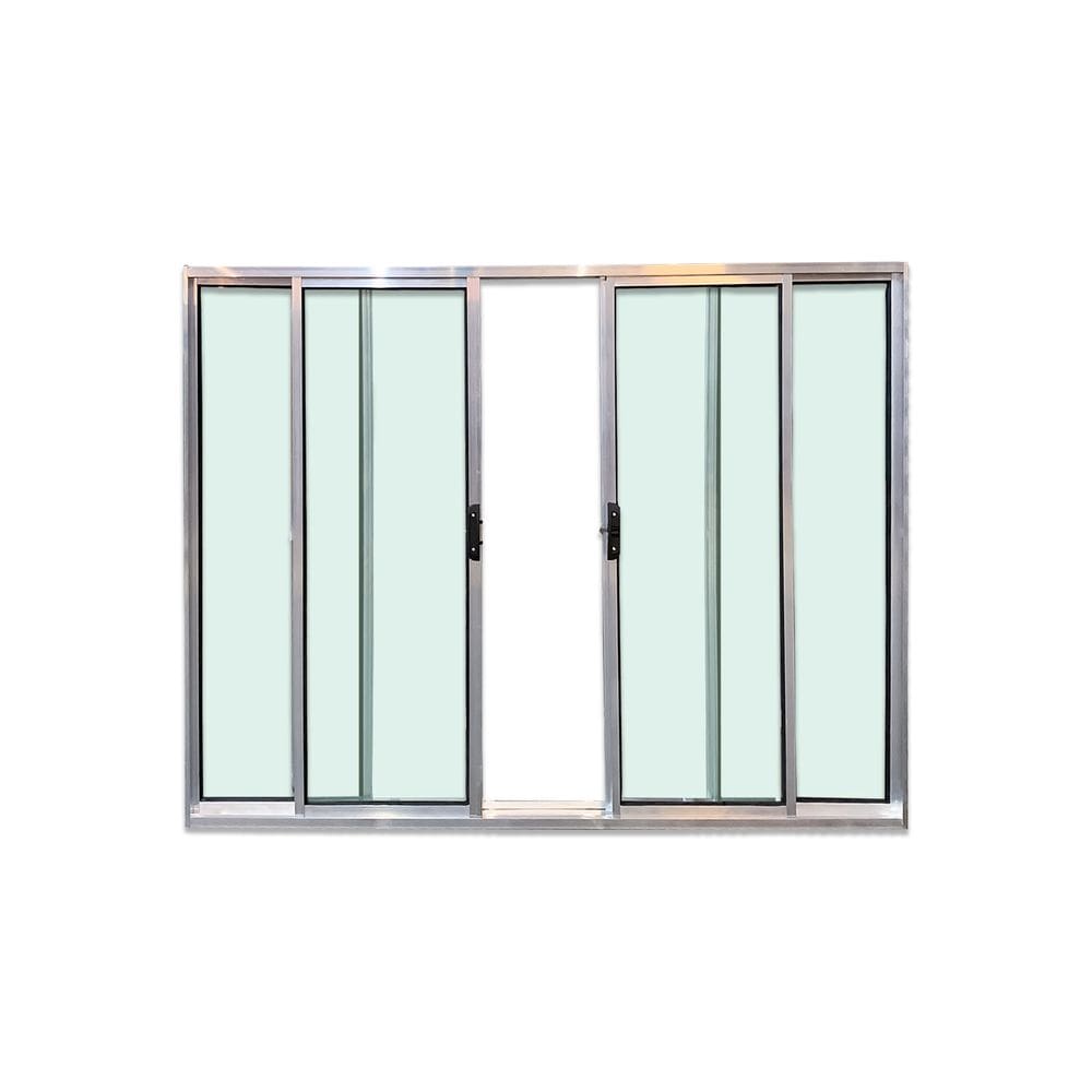 Janela 4 Folhas Brilhante 100x120 Linha 18 Esmeralda