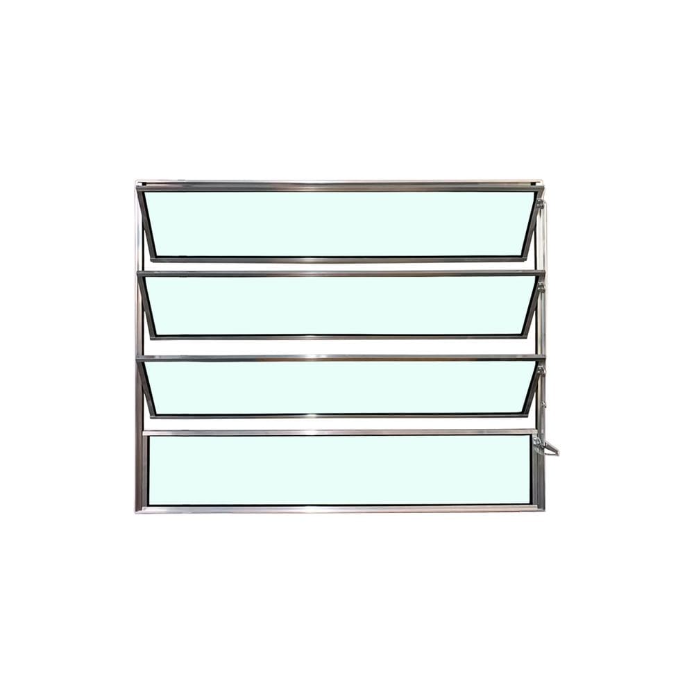 Vitro Basculante Brilhante 80x100 Linha Esmeralda Vidro Liso