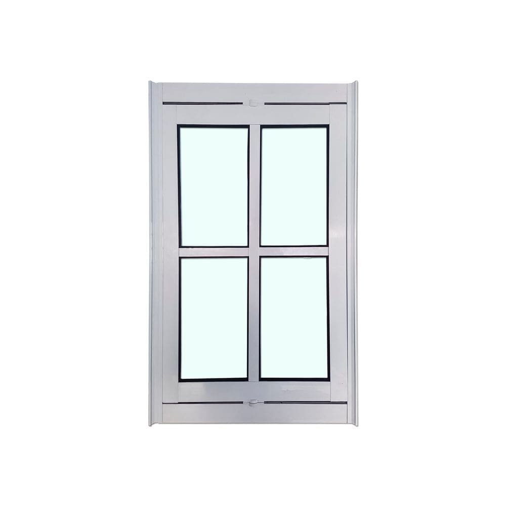 Vitro Pivotante Quadriculado Branco 100x40 Linha 25