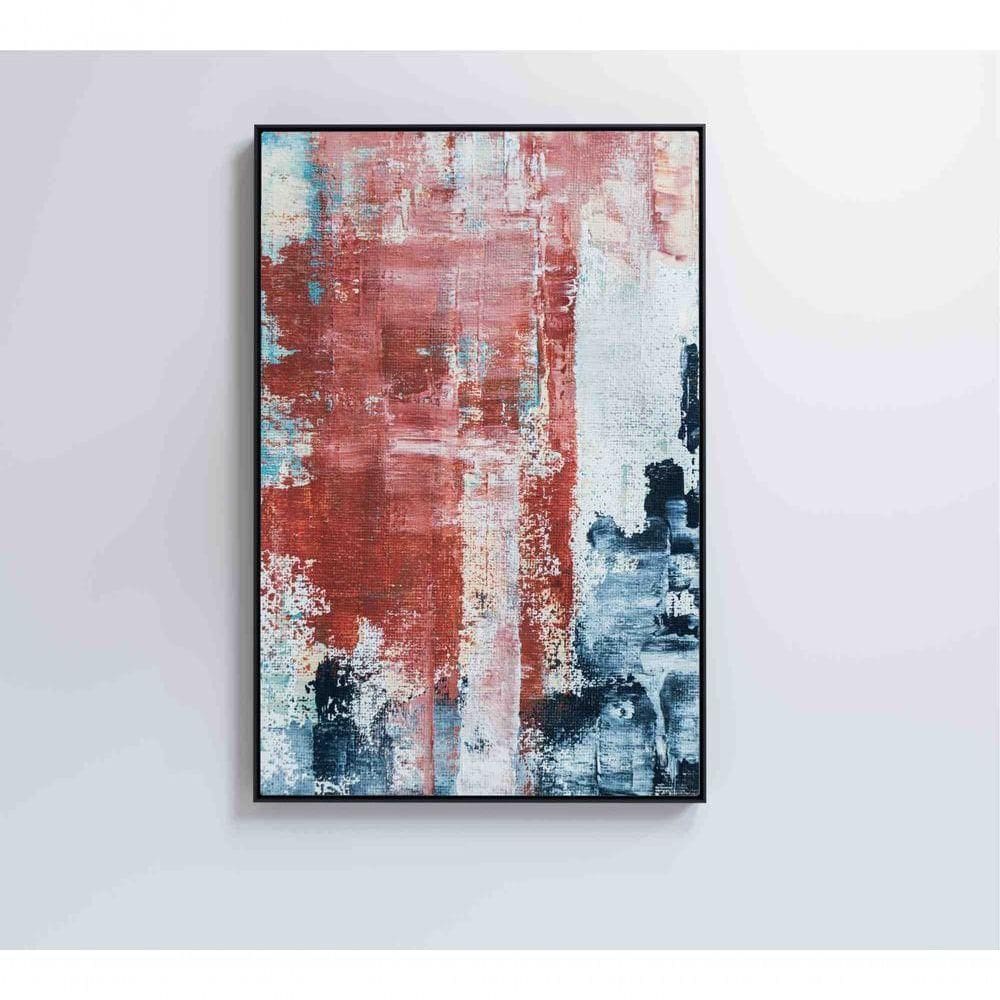 Quadro Pintura Abstrata Urban Medidas 60x90 Cm Impressão Adesivo Fotográfico