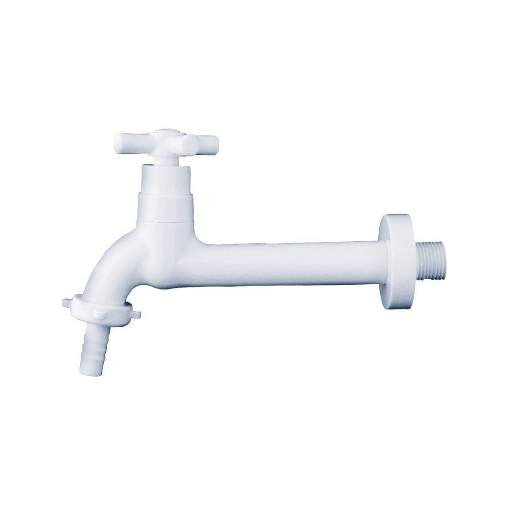 Torneira Pia Tanque Abs Branca 1/4 de Volta Branco