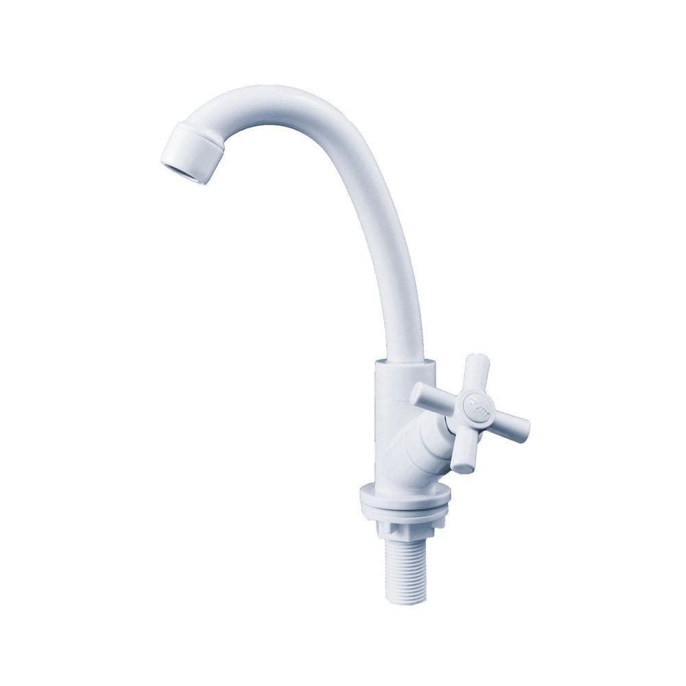 Torneira Lavatório Banheiro Abs Branca Luxo Branco