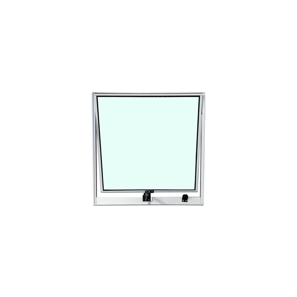 Vitro Projetante Branco 80x60 Linha Esmeralda Vidro Liso