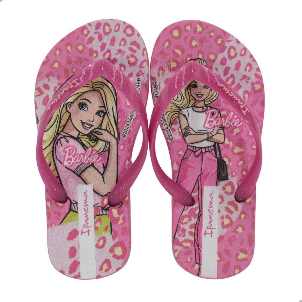 Chinelo Infantil Ipanema Barbie Meu Encanto Rosa