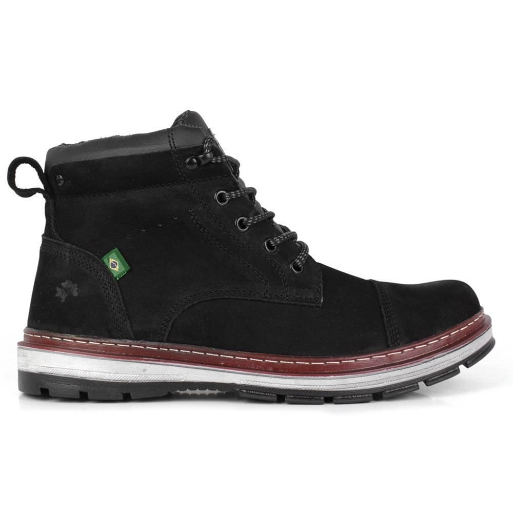 Bota Bell Boots Couro Masculina Estilo Casual