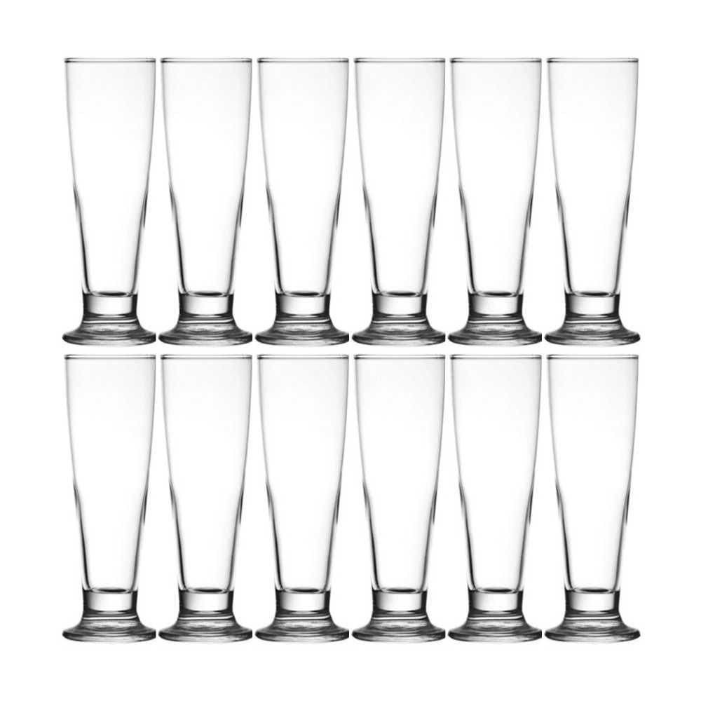 Conjunto De Copos De Vidro Para Cerveja 12 Peças 300 Ml