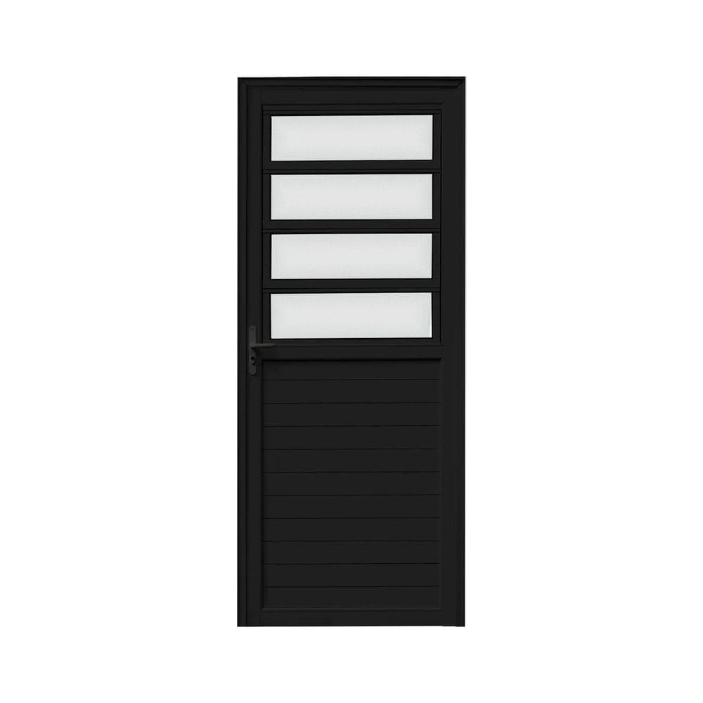 Porta Basculante Lambril D 210x90 Preto