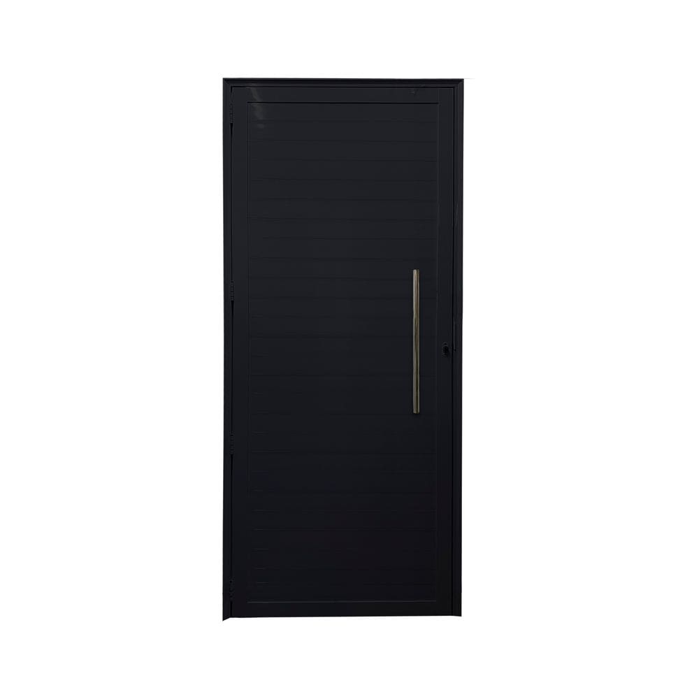Porta Lambril D 210x100 Com Puxador e Rolete Preto