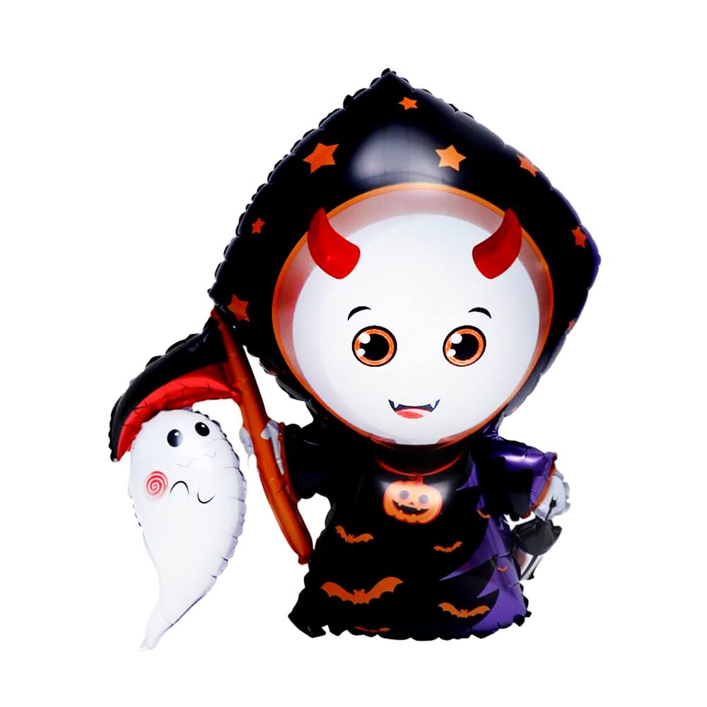 BALÃO BRUXINHA VAMPIRA ( 1 UNIDADE) (Balão Decoração de Halloween)