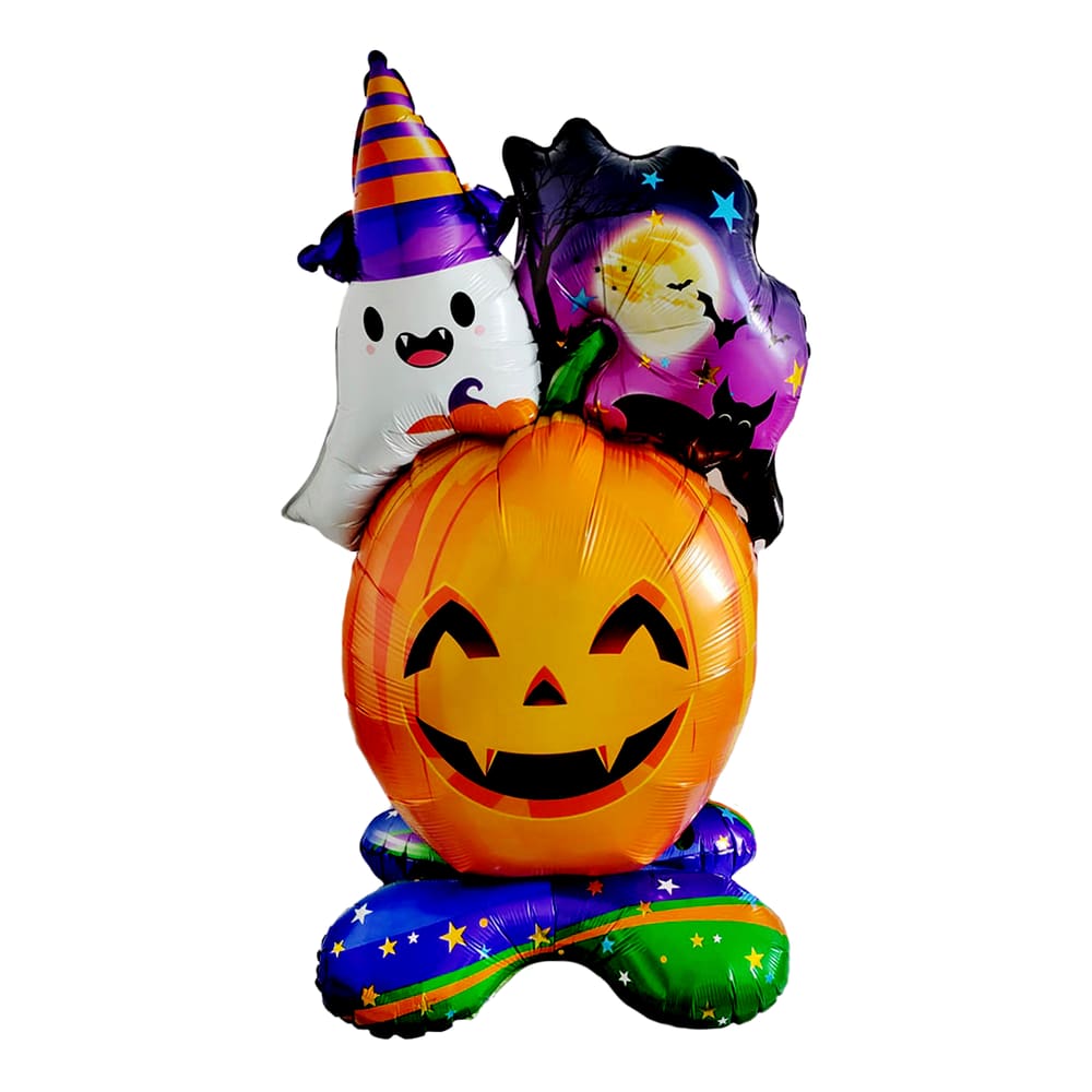 Balão A Três (1 Unidade) - Decoração de Halloween