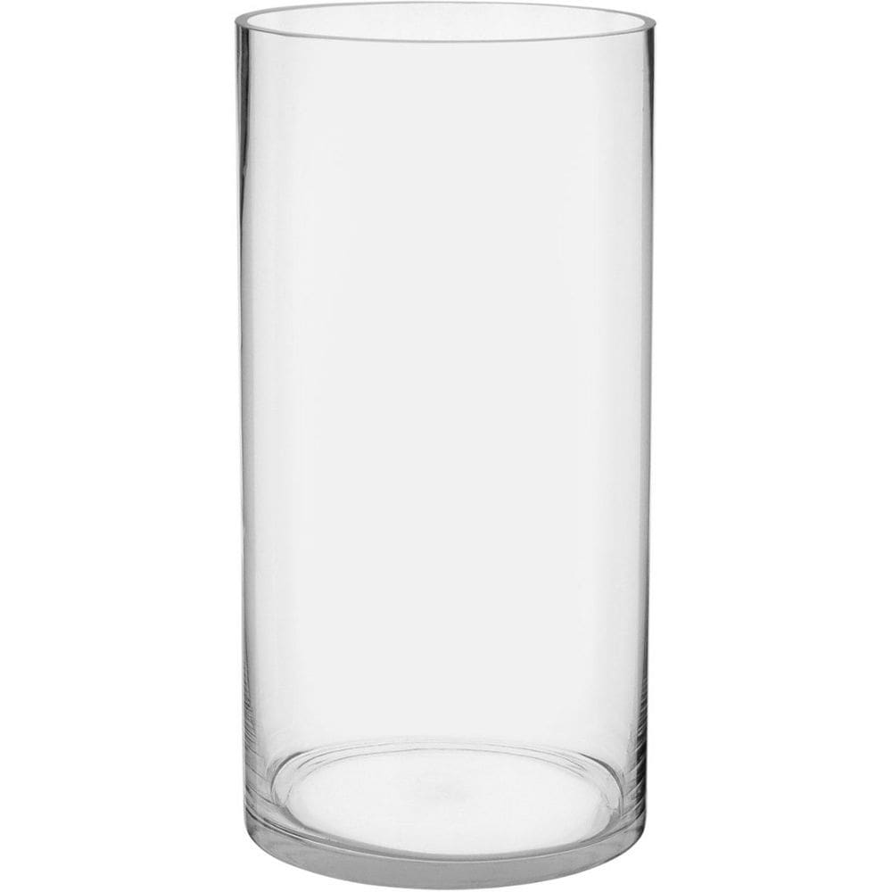 VASO DECORATIVO ENFEITE CASA PLAIN VIDRO 40x20x20cm