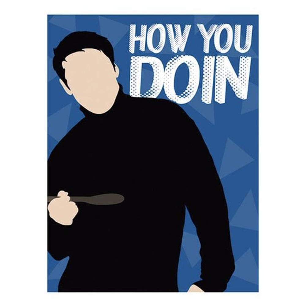 Kit 10 Placas How You Doin 36X46