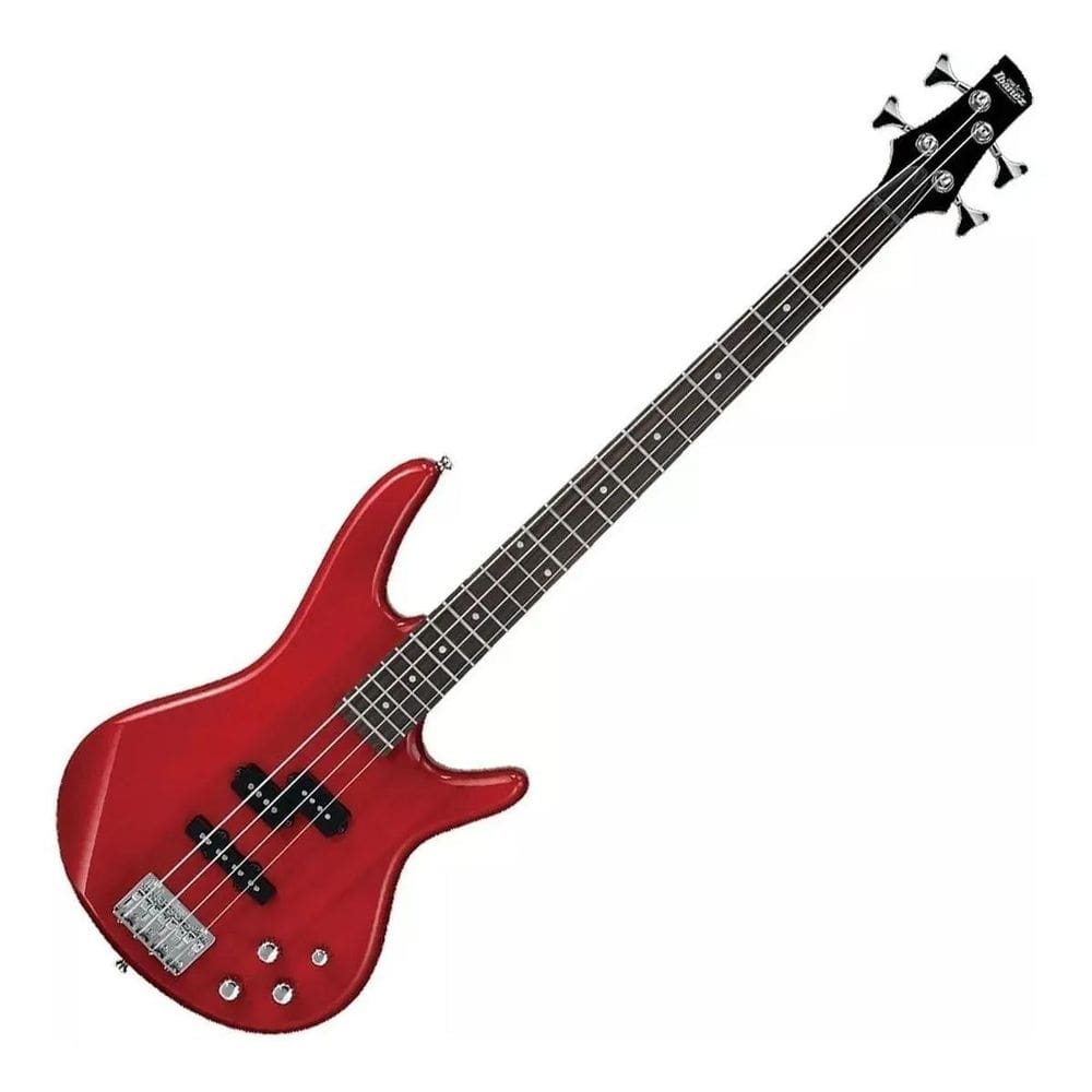 Baixo Ibanez Gsr 200 4 Cordas Tr Vermelho Transparente