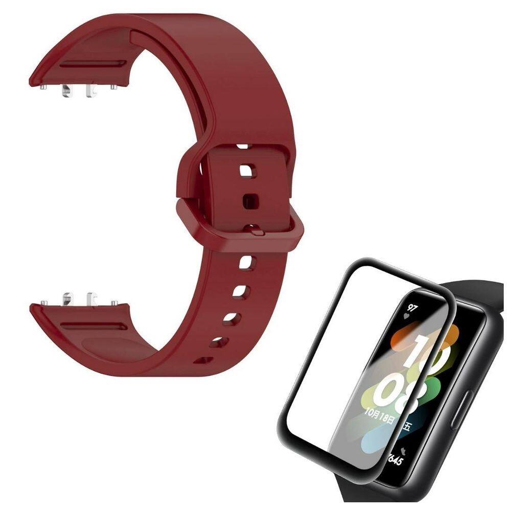 Pulseira Fecho Para Samsung Fit3 + Película Protetora