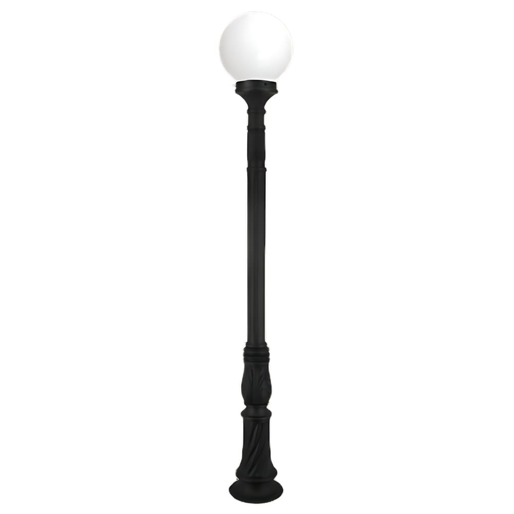 Poste Para Jardim Primaveira Preto 2m 15501