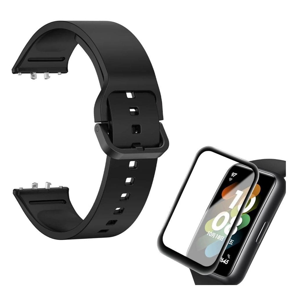 Pulseira Fecho Para Samsung Fit3 + Película Protetora