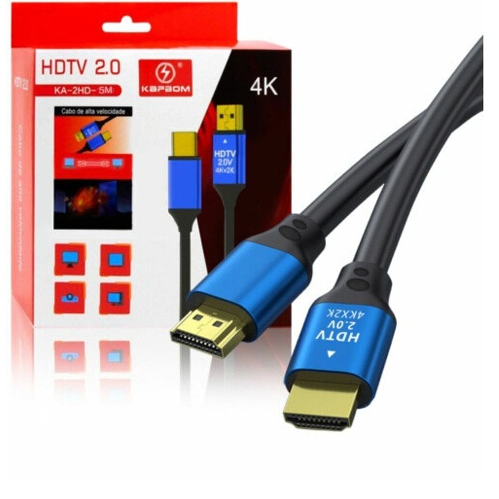 Cabo Hdmi 2.0 4K Ultra Hd 5M Ka-2Hd-5M
