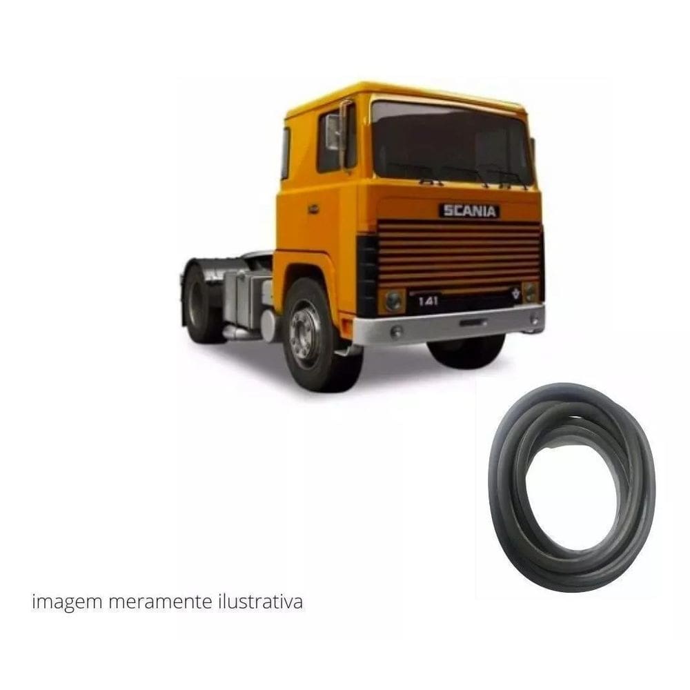 Borracha Parabrisa Caminhao Scania Lk 140 141