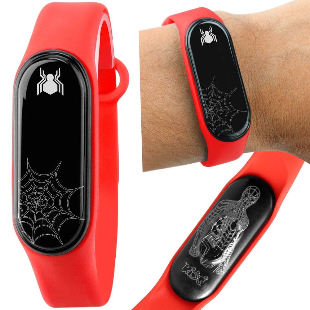 Relógio Infantil Digital Homem Aranha Prova d´água - Orizom Kids
