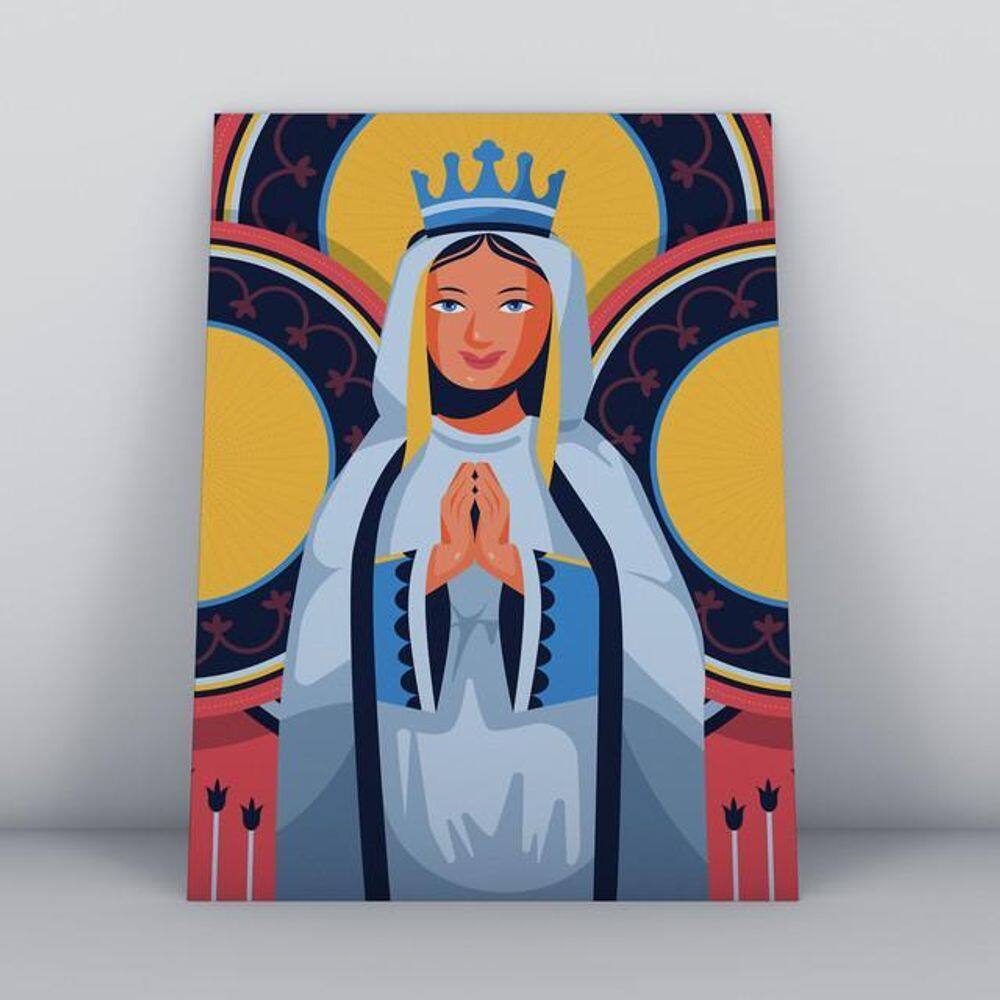 Quadro Religião Cristã 028 - MDF 20x30cm - Quadros TAC