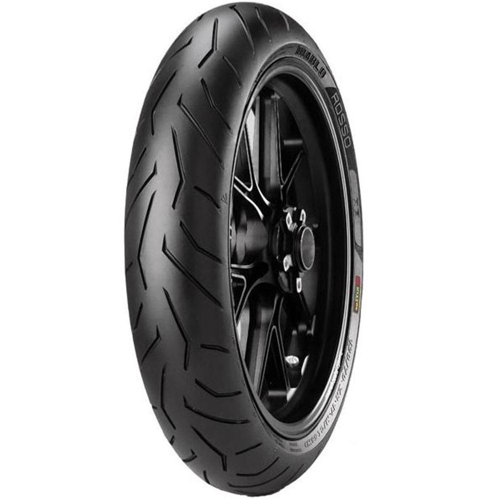 Pneu DIANTEIRO Pirelli 100/80R17 52H TL Diablo Rosso 2 ESPORTIVO