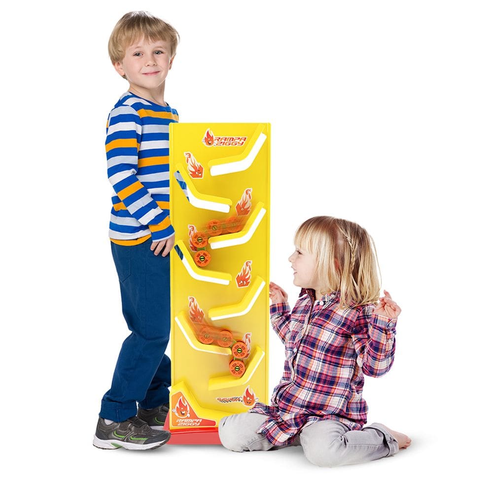 Rampa Ziggy Viva Brincar MK436 Brinquedo Educativo Completo com 8 Peças para Desenvolver a Coordenação Motora Criatividade Crianças +3 Anos - Dismat