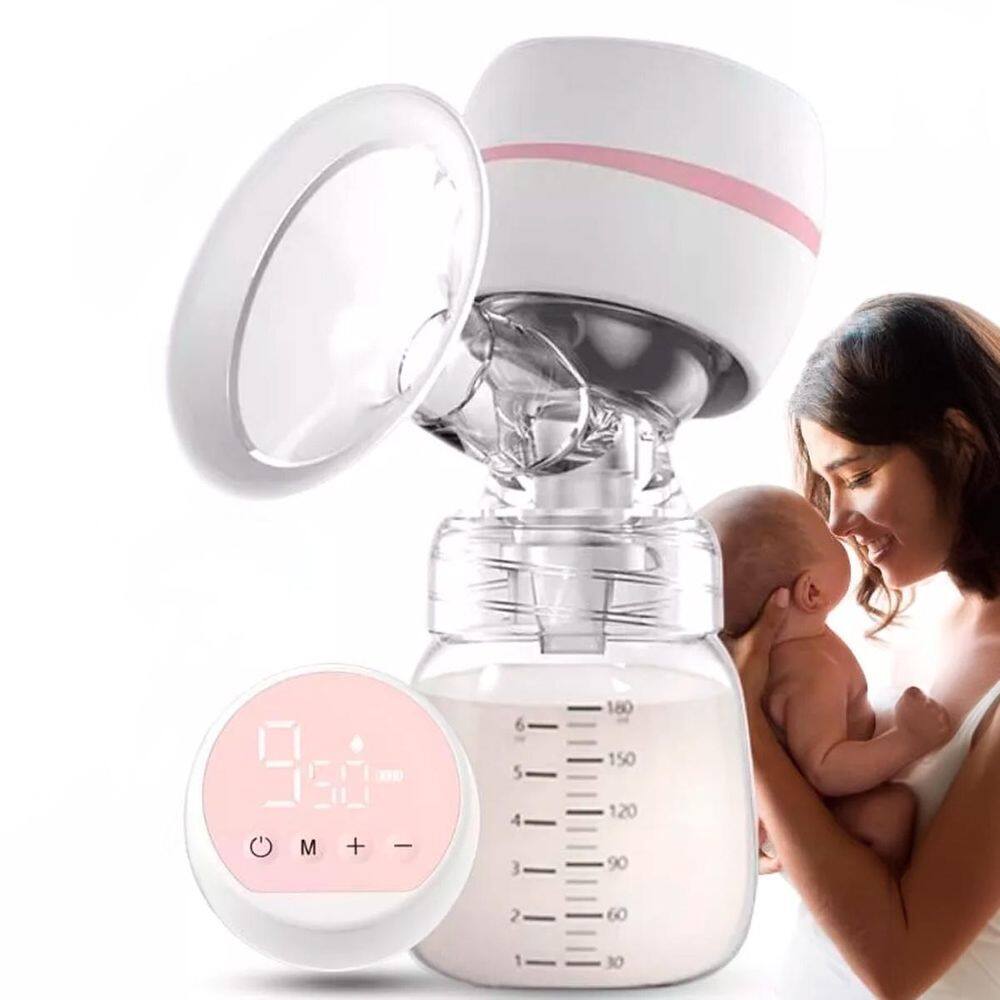 Tira Leite Elétrico Digital Bombinha Materno 180Ml Sucção