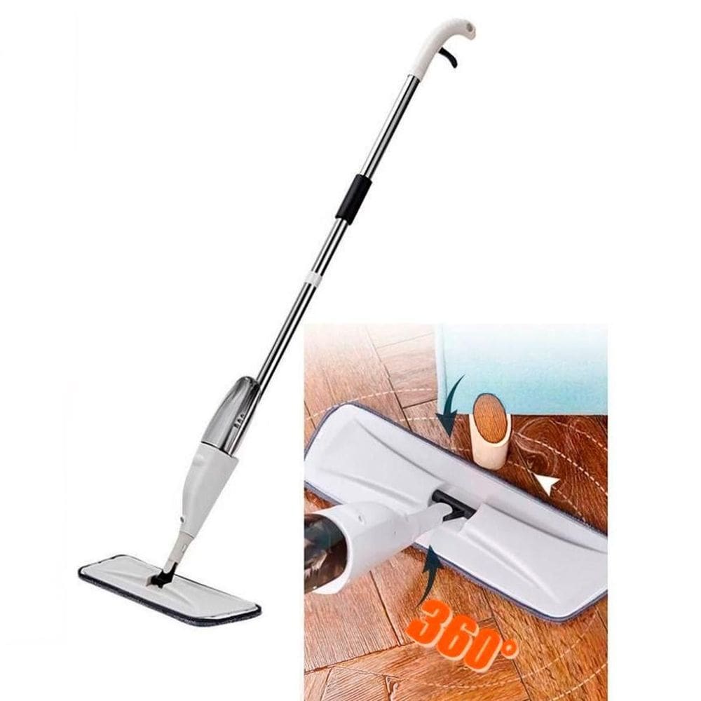 Esfregão Spray Regulável Para Limpeza Rápida Brilho Em Pisos