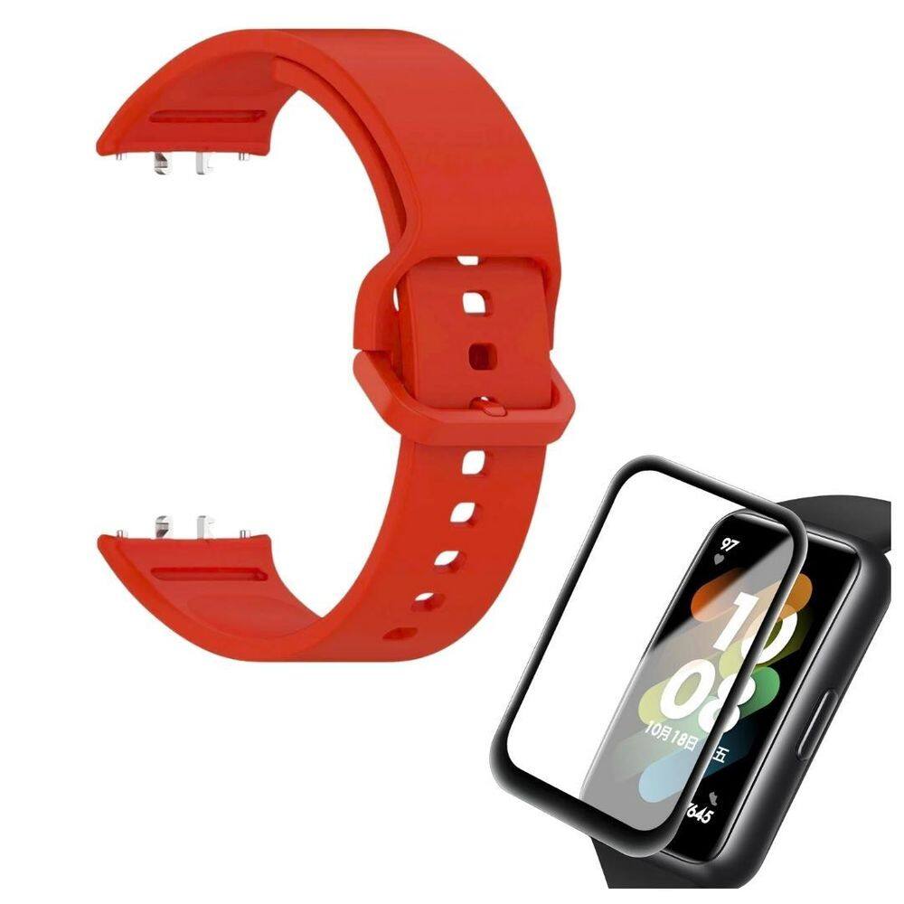 Pulseira Fecho Para Samsung Fit3 + Película Protetora