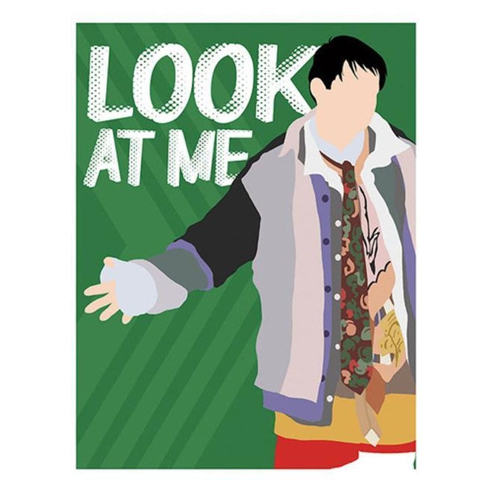 Kit 5 Placas Look At Me 36X46