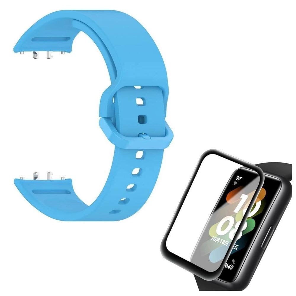 Pulseira Fecho Para Samsung Fit3 + Película Protetora