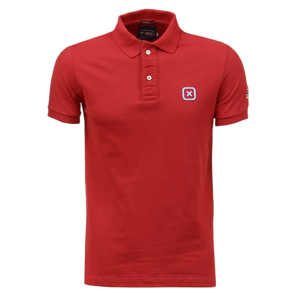 Camisa Polo Masculina Vermelha TXC 36013