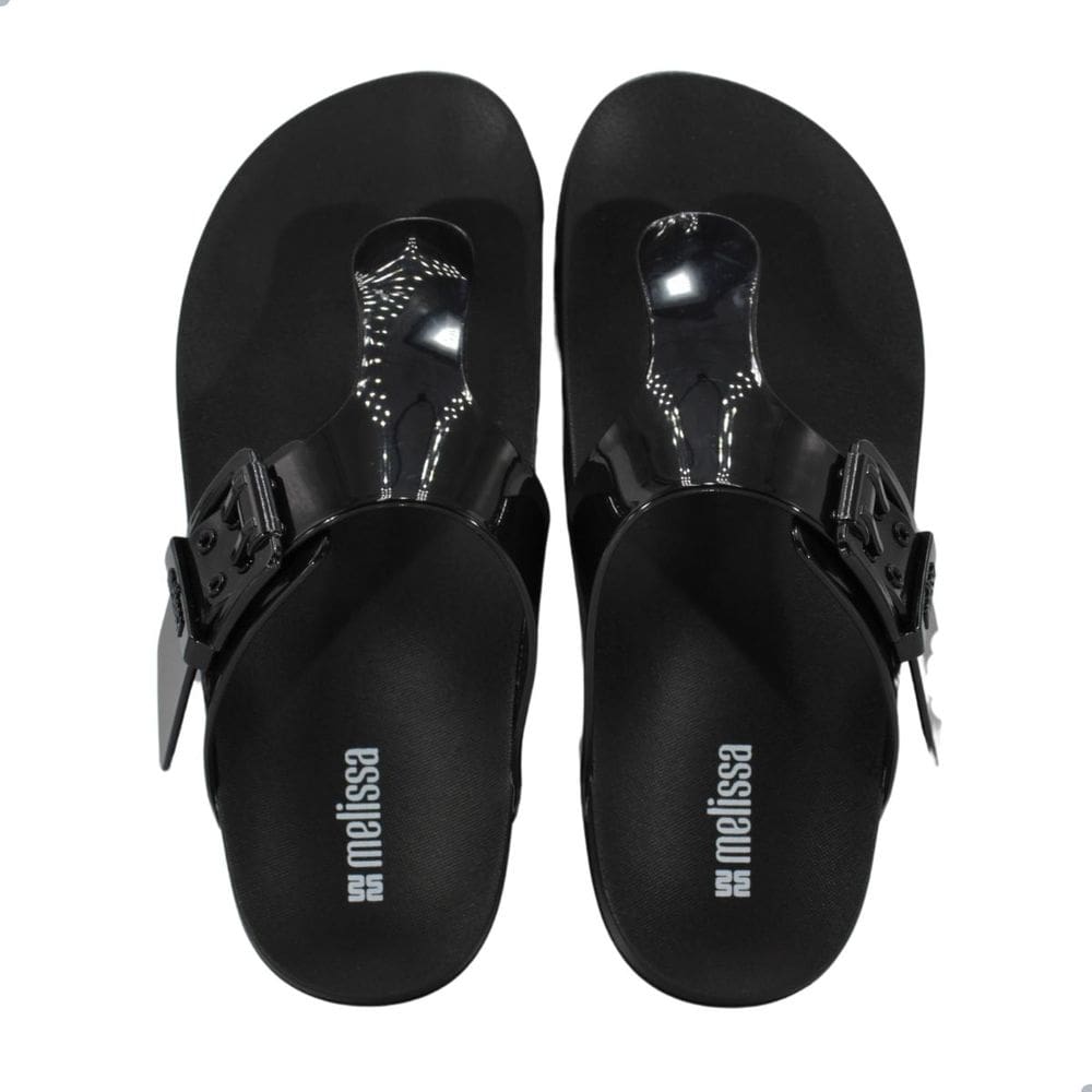 Tamanco Melissa Cozy Flip Flop Adulto Preto