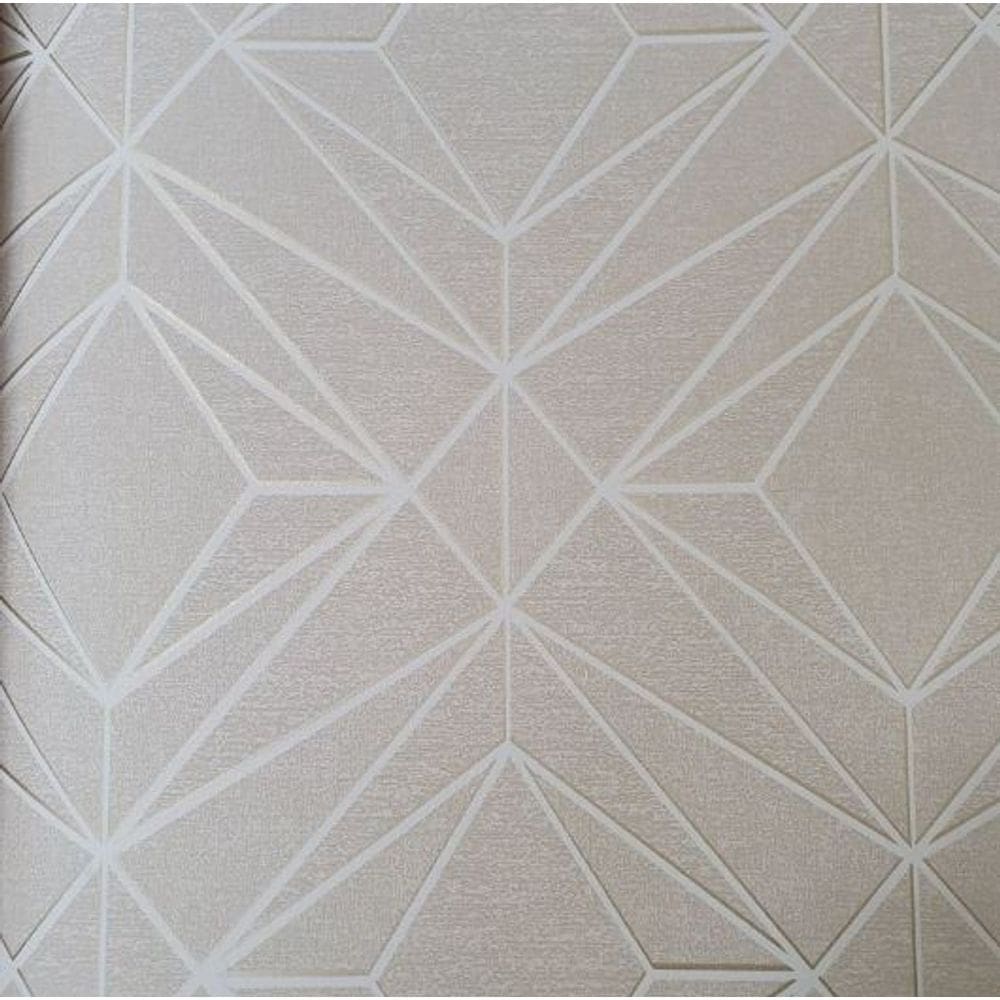 Papel de Parede Neo Geometric Geométrico Bege NG1915