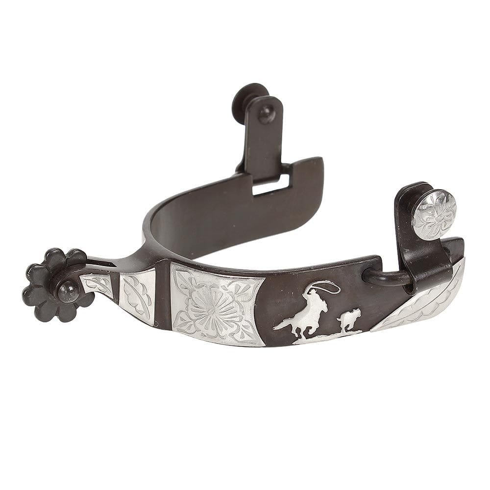 Espora Metalab 239086 Cowboy Collection Calf Roper Spurs Level 2