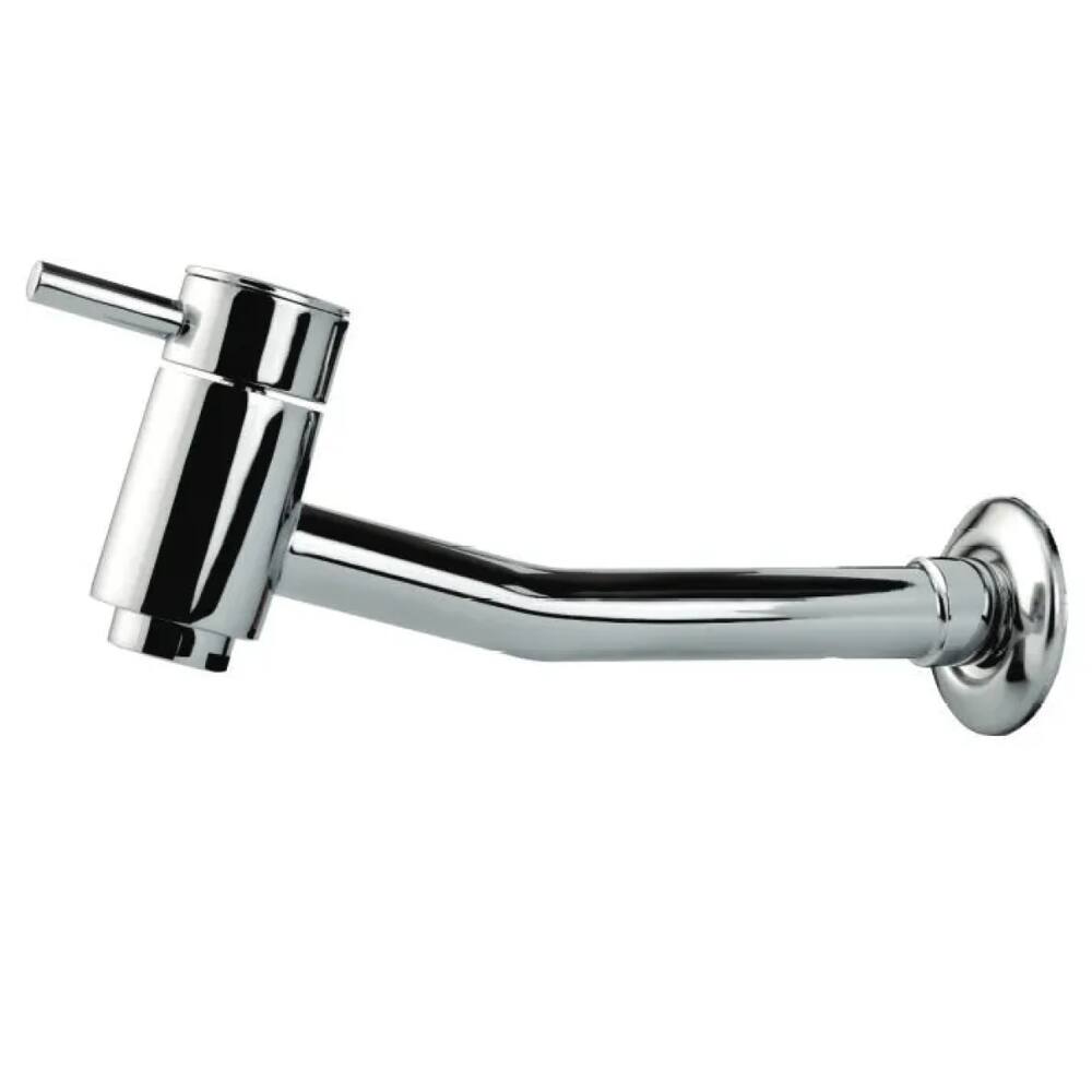 Torneira Lavatorio Parede Pratica Curta 15Cm Cromada Lavabo Banheiro
