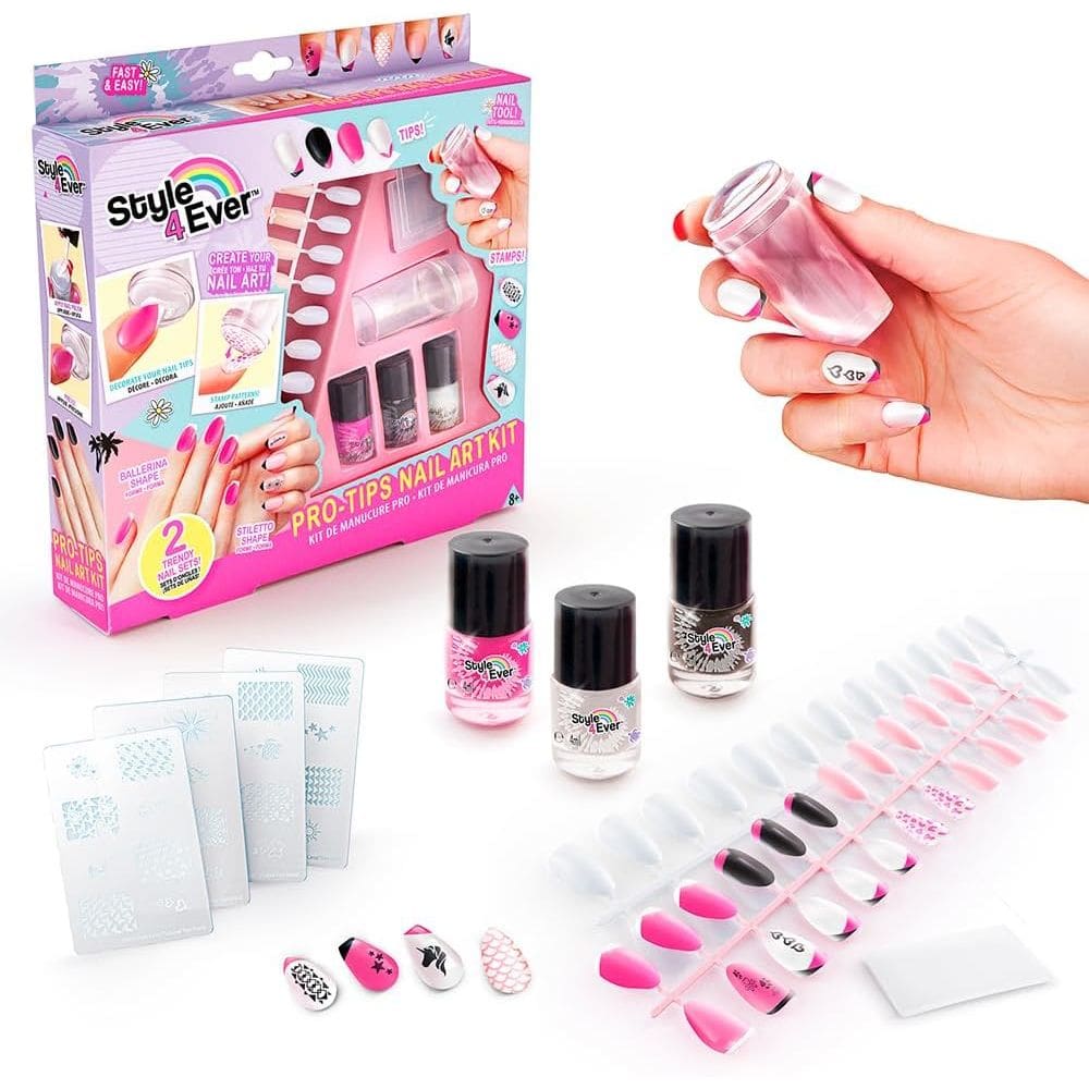 Kit de Arte para Unhas Pro Tips - Fun Divirta-se