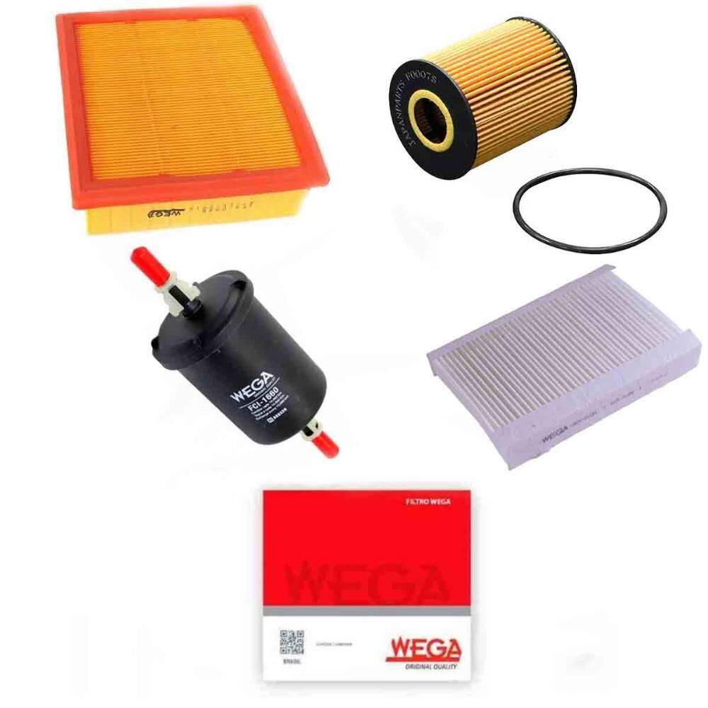 Kit Filtros Wega Toro 2016 A 2024 WKL143 Wega