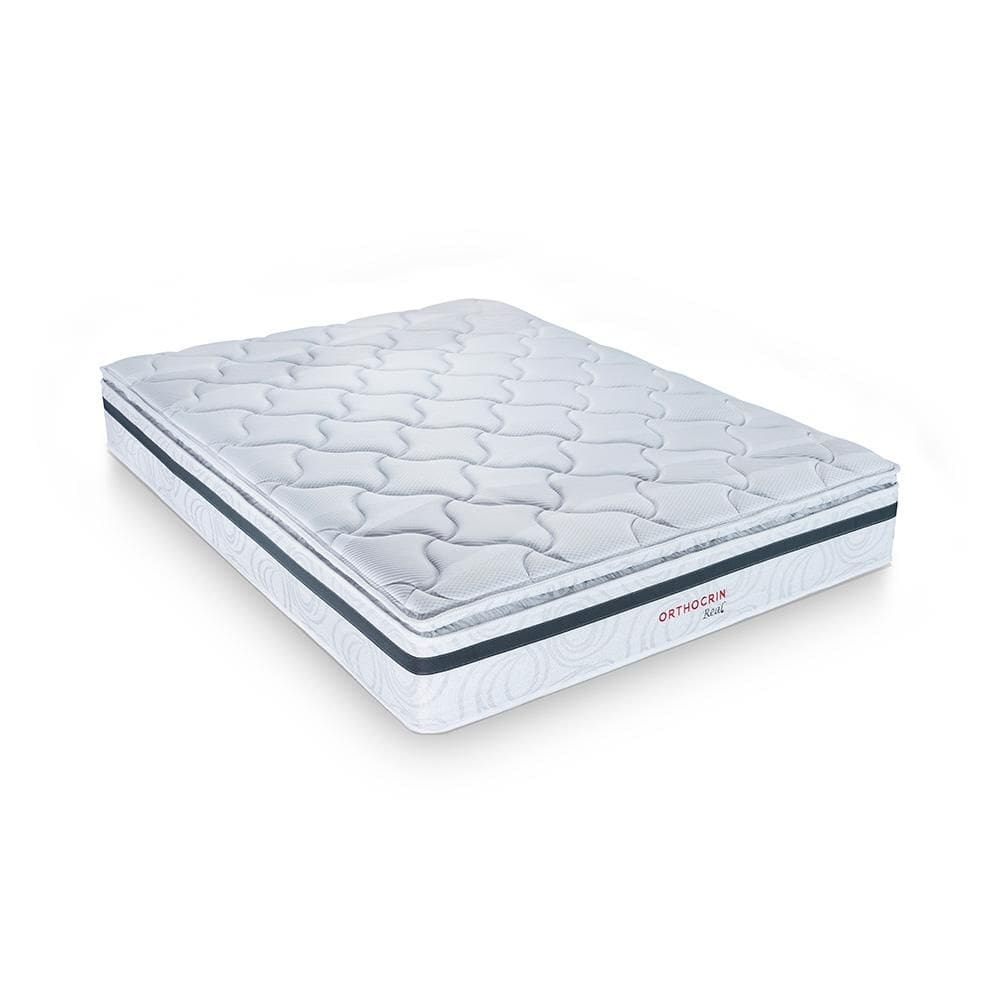Colchão Orthocrin Real Solt. de Molas Pillow Top 88x188x30