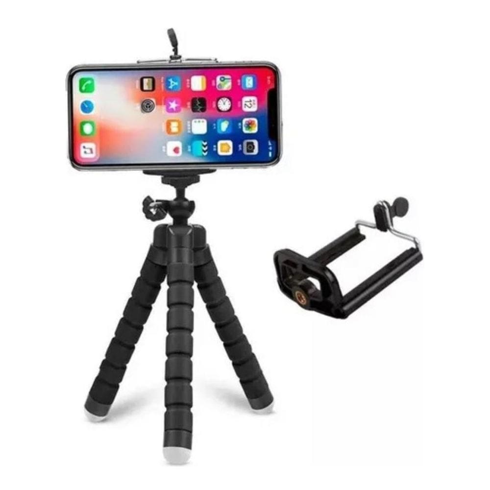 Tripé Mini Suporte Flexível Celular Universal Articulado