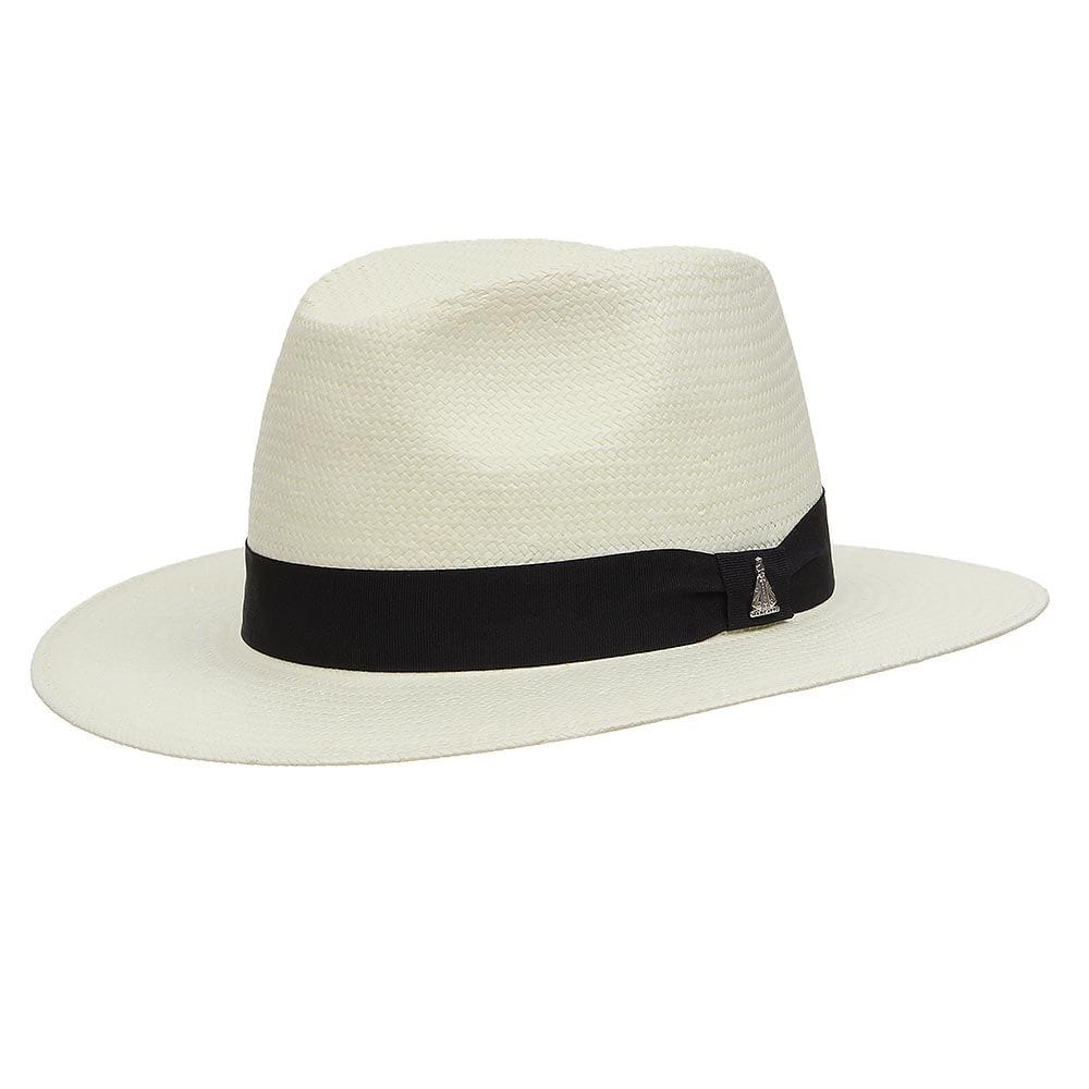 Chapéu Social de Palha Marfim com Boton Nossa Senhora Aparecida Marcatto 29050