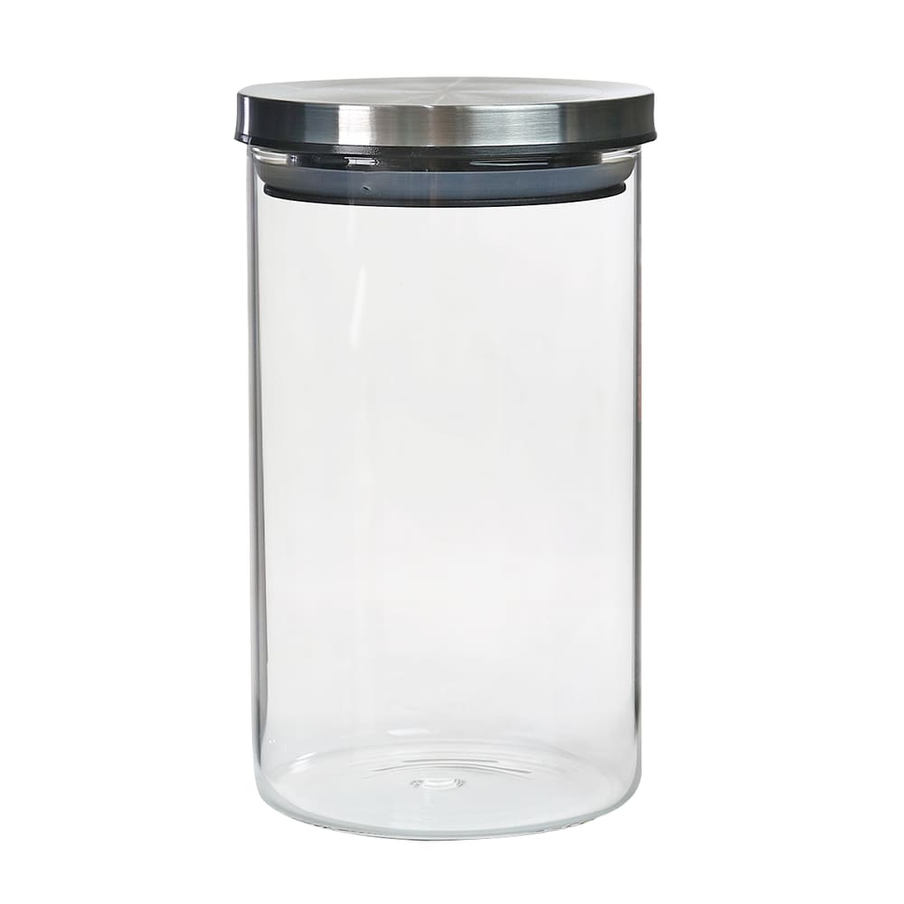Porta Mantimentos Com Tampa De Metal E Silicone 850Ml