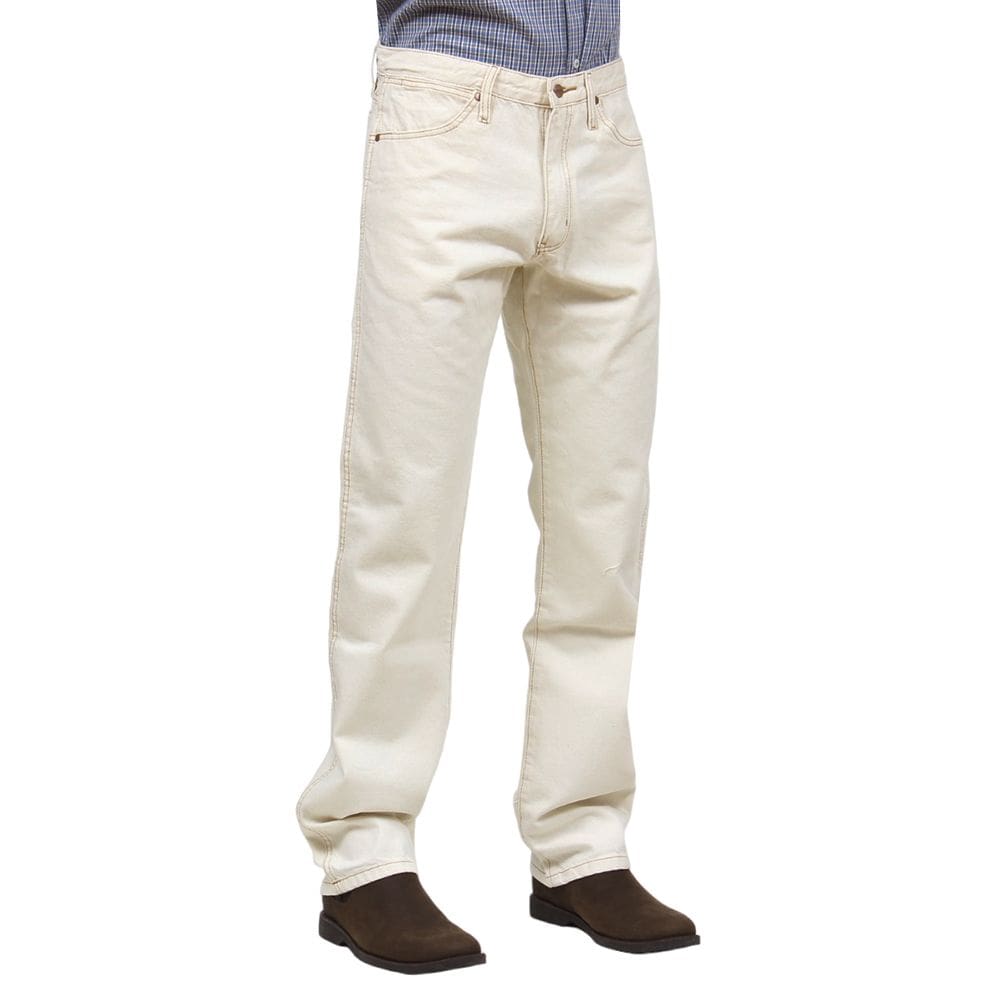Calça Jeans Masculina Bege Cowboy Cut Wrangler 35999