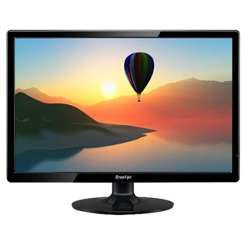 Monitor Led 15,4” Brazilpc 15bpc-kan Preto Widescreen Box